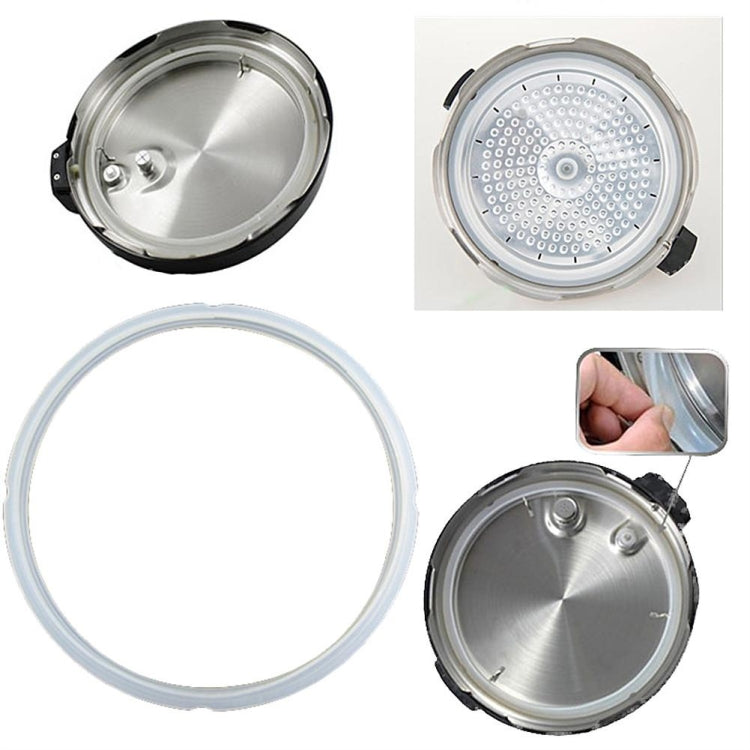 Silicone Gasket Pot Side Seal Electric Pressure Cooker Replacement Parts, Size：20x22cm, Size：22x24cm