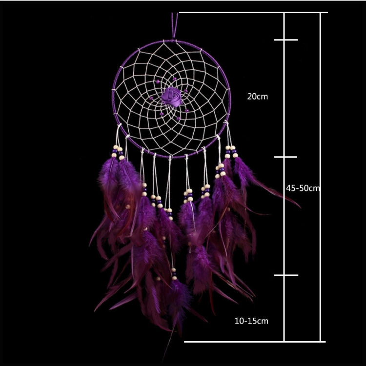 Creative Weaving Crafts Car Ornaments Dreamcatcher Wall Hanging Jewelry