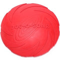 Pet toys Large Dog Flying Discs Trainning Puppy Toy Rubber Fetch Flying Disc Frisby, 18x18x3cm