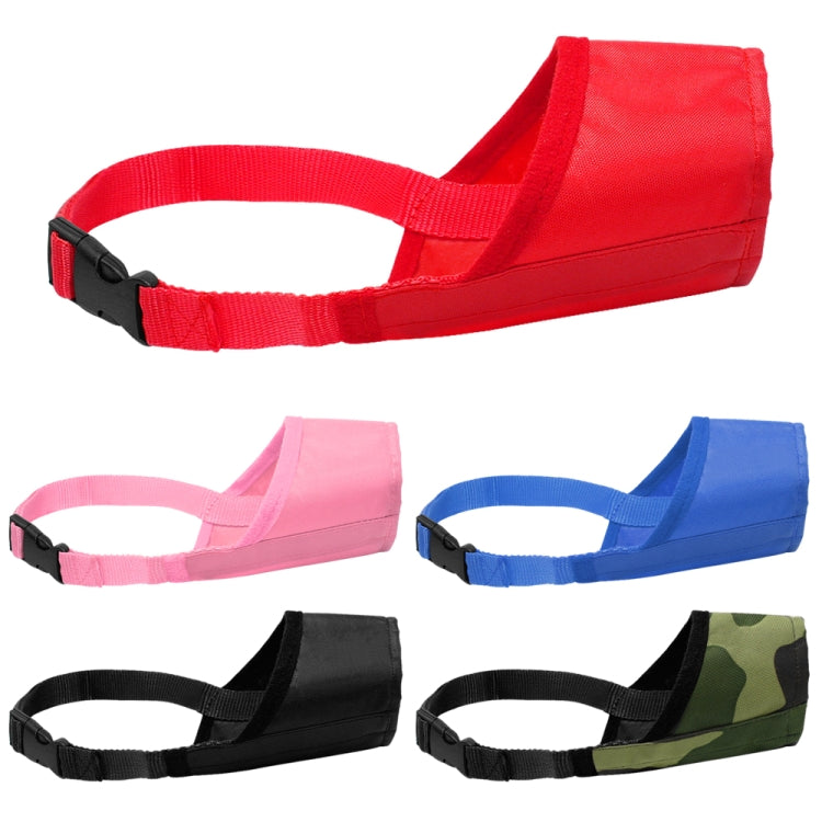 Pet Supplier Dog Muzzle Breathable Nylon Comfortable Soft Mesh Adjustable Pet Mouth Mask Prevent Bite, 12cm, 14cm, 16cm, 18cm, 20cm, 22cm, 24cm