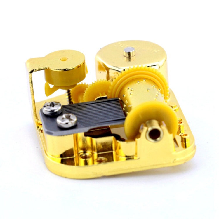 Eight-tone Gold-plated Bar Repair Parts DIY Sky City Paperback Music Box, Castle in the Sky, Canon, Memory, Meet, Fairy Tale, Swan Lake, Edelweiss, Ode to Joy, Robot Cat, Love Story, Reappeared Yesterday, Wonderful Grace, My Heart Will Always Be       ...