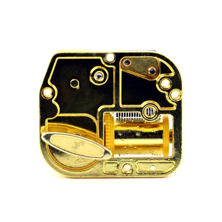 Eight-tone Gold-plated Bar Repair Parts DIY Sky City Paperback Music Box, Castle in the Sky, Canon, Memory, Meet, Fairy Tale, Swan Lake, Edelweiss, Ode to Joy, Robot Cat, Love Story, Reappeared Yesterday, Wonderful Grace, My Heart Will Always Be       ...
