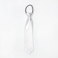 Solid Color Casual Rubber Band Lazy Tie for Children, White, Black, Orange, Wine red, Pink, Blue, Rose Red, Fluorescent Green, Dark Grey, Navy Blue, Dark Purple, Red, Champagne, Silver, Purple, Yellow, Light Navy, ArmyGreen, Lake Blue, Light Champagne ...