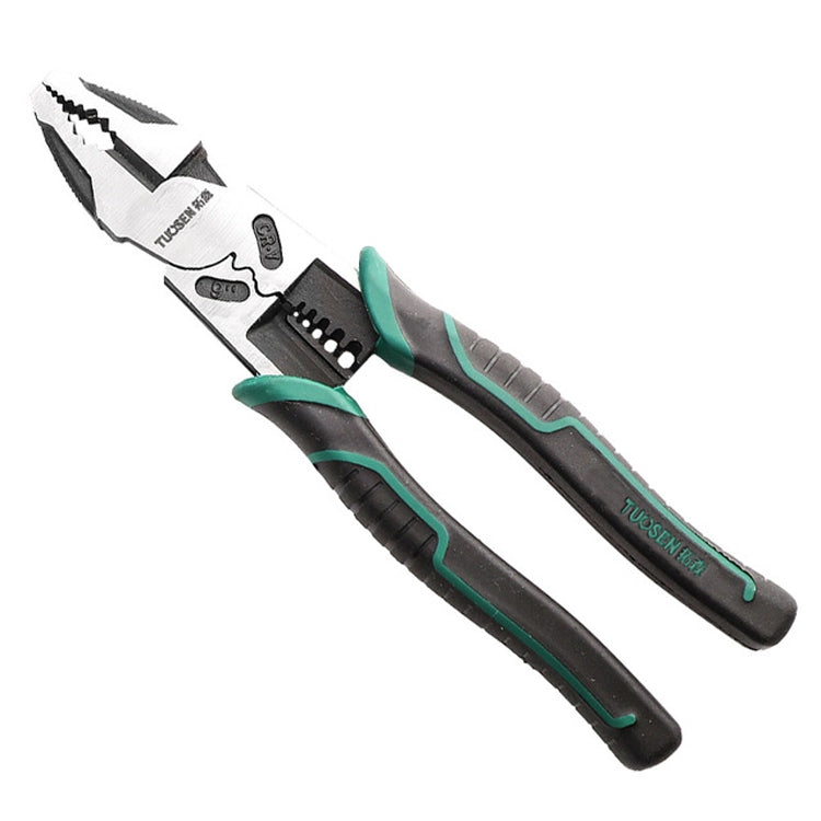 TUOSEN Multifunctional Crimping and Stripping Labor Saving Flat Pliers Vise Manual Wire Cutters, 14339 6 Inch, 14346 6 Inch, 10942 8 Inch, 10959 9 Inch, 11116 9 Inch