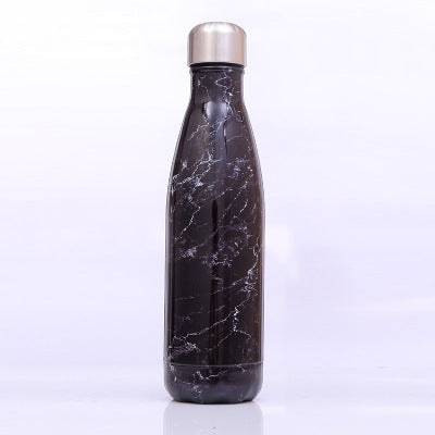 Thermal Cup Vacuum Flask Heat Water Bottle Portable Stainless Steel Sports Kettle, 500ml