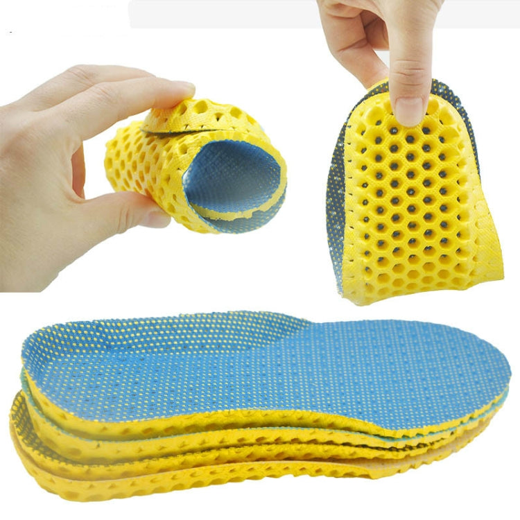 5 Pairs Stretch Breathable Deodorant Running Cushion Insoles, 35, 36, 37, 38, 40, 41, 42, 43, 44, 45, 46, 39