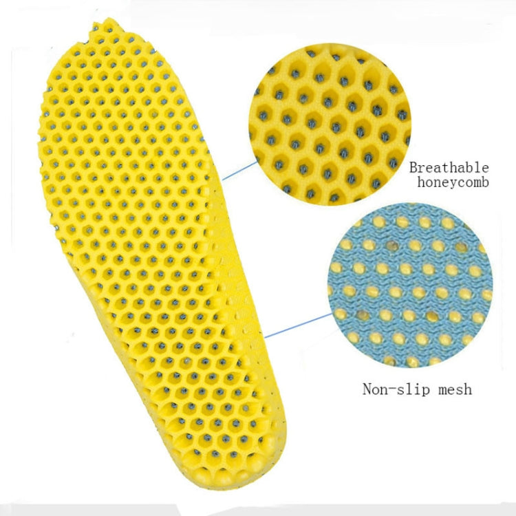 5 Pairs Stretch Breathable Deodorant Running Cushion Insoles, 35, 36, 37, 38, 40, 41, 42, 43, 44, 45, 46, 39