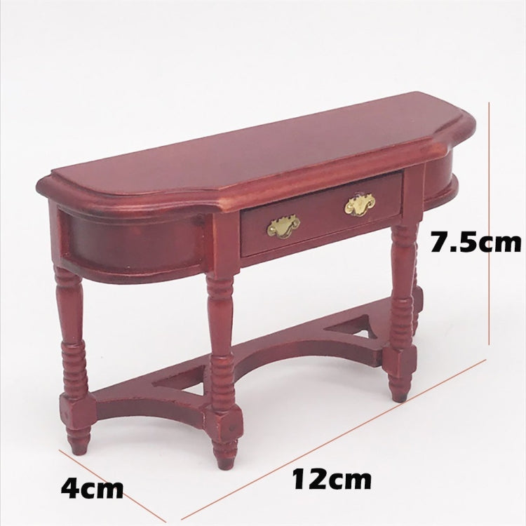 3 PCS Doll House Desk Mini Living Room Furniture Children House Toys, House Desk