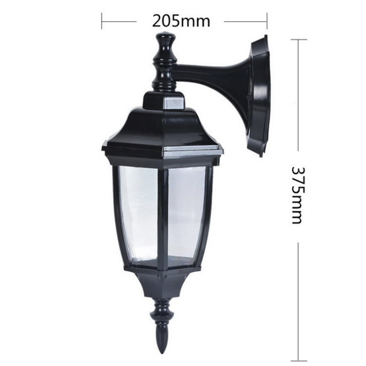 Vintage Acrylic IP67 Waterproof Courtyard Landscape Lights Hallway Lighting Wall Light without Light Source, 205x375mm, 197x390mm
