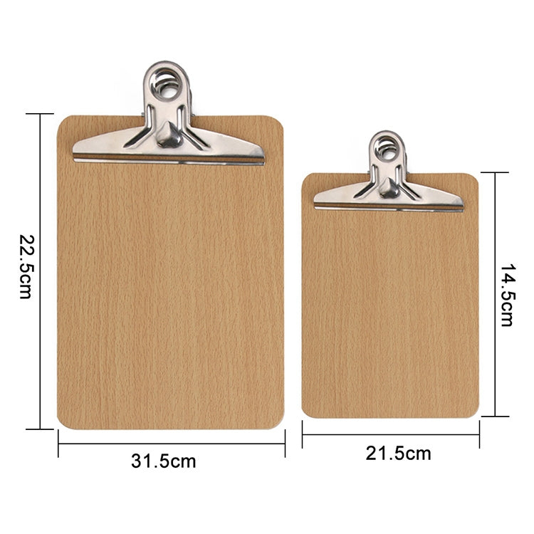10 PCS Portable A4 / A5 Wooden Writing Clip Board File Hardboard with Batterfly Clip, A4 3mm thick, A5 3mm thick, A4 4mm thick, A5 4mm thick