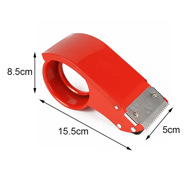 Carton Baler Device Cutter Sealing Machine Tape Dispenser Sealer Holder, 2-inch iron cutter (48mm), 2.5 inch iron cutter (60mm)