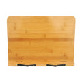 Wood Tablet Bookends Bracket Cookbook Textbooks Document Bamboo Foldable Reading Rest Book Stand, Light Board Small, Light Board Medium, Light Board Large, Hollow Small, Hollow Medium, Hollow Large