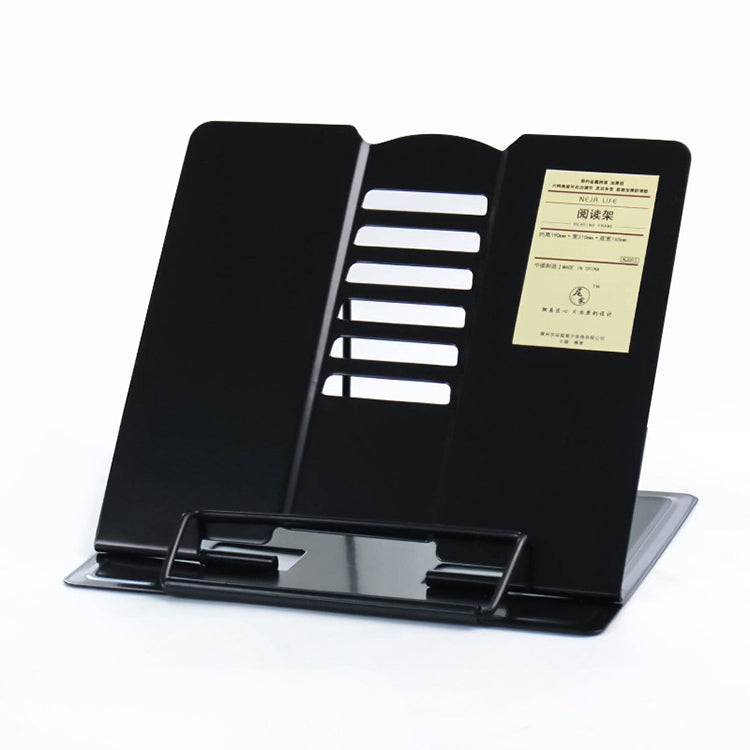 Portable Metal Adjustable Reading Book Holder Support iPad Document Book Shelf Bookstand, Small, Large
