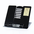 Portable Metal Adjustable Reading Book Holder Support iPad Document Book Shelf Bookstand, Small, Large
