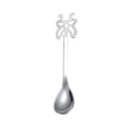 Multicolor Stainless Steel Butterfly Coffee Spoon Fruit Cold Drink Ice Cream Dessert Tea Spoon, Silver, Gold, Rose Gold, Rainbow, Black, Purple
