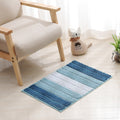 Stripe Indoor Anti-slip Bathroom Kitchen Floor Mat Microfiber Rug Carpet, 43x61cm, 46x71cm, 51x81.5cm