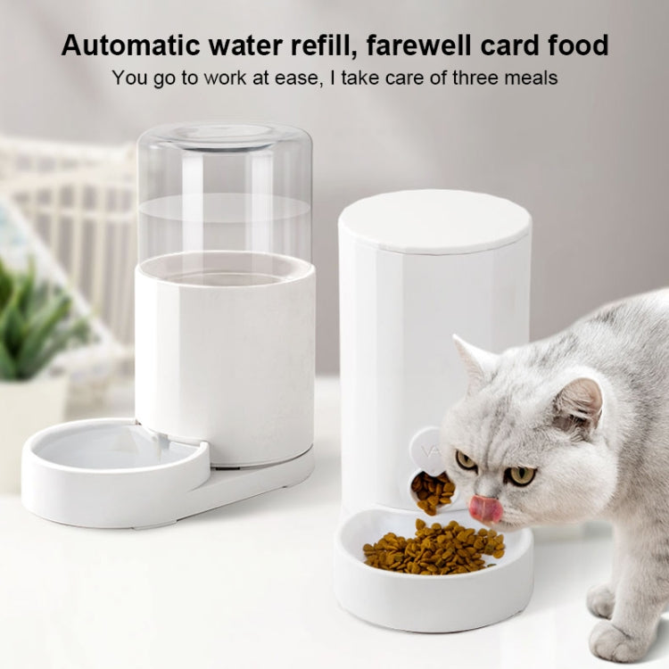 Cat Automatic Water Dispenser Drinking Water Bowl Dog Feeder, Drinking Fountain, Feeder, Drinking Fountain + Feeder