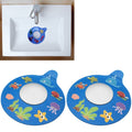 Sewer Floor Drain Pool Plug Silicone Waterproof Bathtub Plug, Marine Life A, Marine Life B, Football, Snowflake, Motion