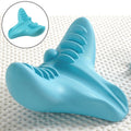 Acupressure Massage Pillow C-Rest Neck Cervical Shoulder Muscle Relaxer High Density Memory Foam Pillow Tools, C-Rest