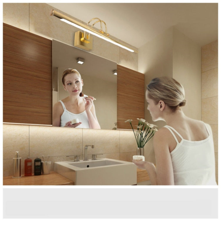 LED Mirror Headlight Waterproof  Rotatable Iron art Acrylic  Bathroom Washroom Indoor Wall Light, AC 110-240V, White Light 41cm 6W, White Light 55cm 9W, White Light 63cm 12W, Warm White 41cm 6W, Warm White 55cm 9W, Warm White 63cm 12W