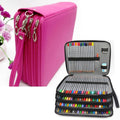 PU Leather School Pencil Case 184 Holes Large Capacity Colored Pencil Bag Box Multi-functional Pencilcase Art Supplies Gift