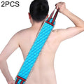 Double Sided Brush Back Exfoliating Bath Towel Strap Bathroom Tool, Random Color Delivery, Double Sided Brush Back Towel Strap