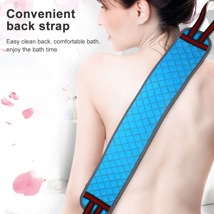 Double Sided Brush Back Exfoliating Bath Towel Strap Bathroom Tool, Random Color Delivery, Double Sided Brush Back Towel Strap