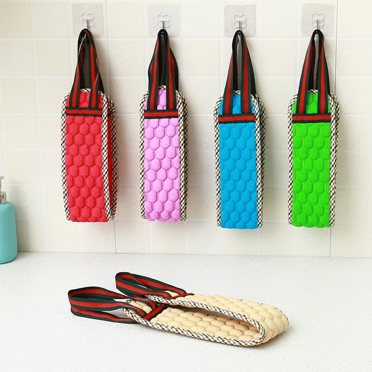Double Sided Brush Back Exfoliating Bath Towel Strap Bathroom Tool, Random Color Delivery, Double Sided Brush Back Towel Strap