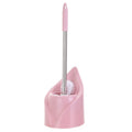 Stainless Steel Long Handle Toilet Brush Toilet Cleaning Brush, Triangle Shape Base, Diamond Shape Base
