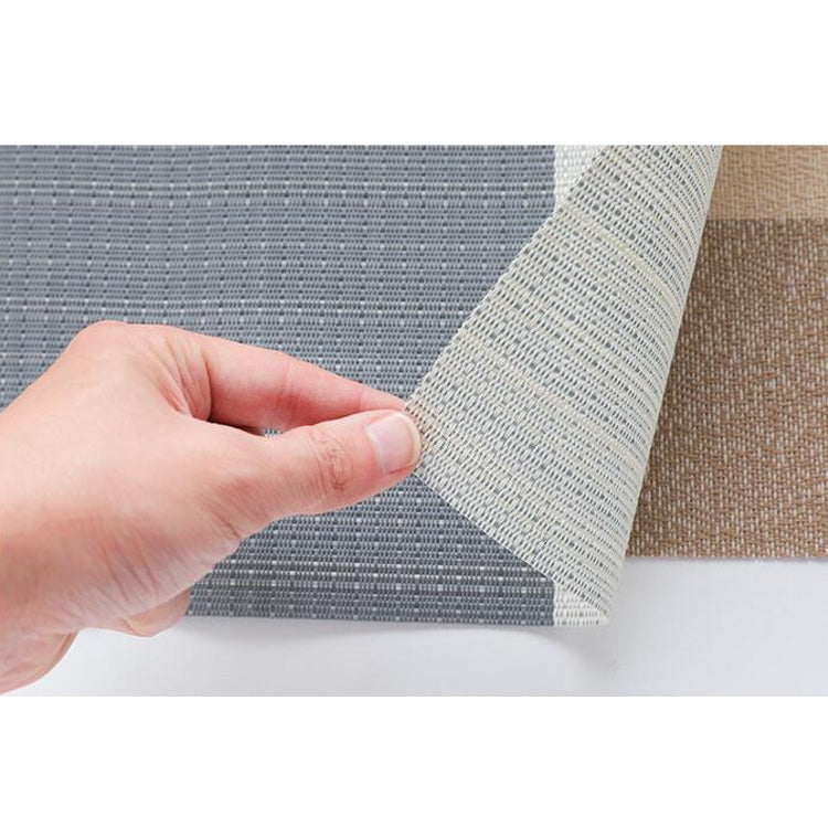 1796 Simple PVC Non-slip Insulation Table Mat Disposable Green Dishes Western Table Mat, 30 x 45cm