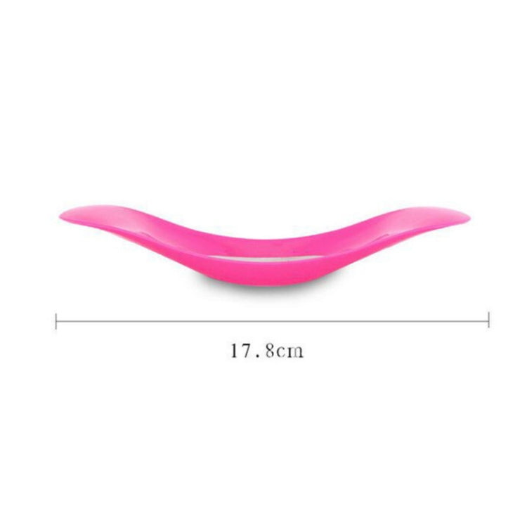 2 PCS Multifunctional Stainless Steel Arc-shaped Garlic Press Household Manual Garlic Crusher, Random Color Delivery, Garlic Crusher