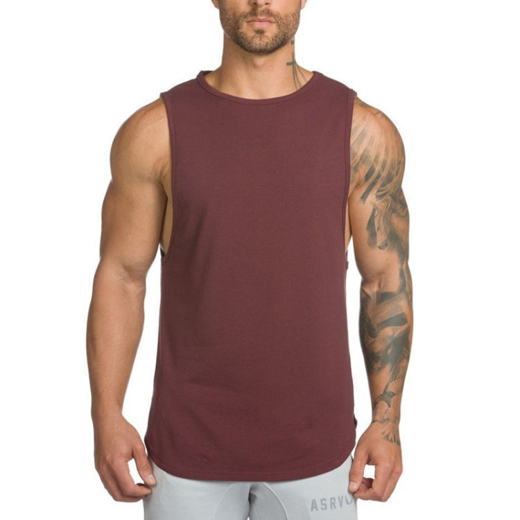Fitness Training Loose Breathable Vest Quick-drying Sleeveless Shirt, XL, XXL