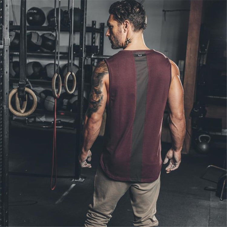 Fitness Training Loose Breathable Vest Quick-drying Sleeveless Shirt, XL, XXL