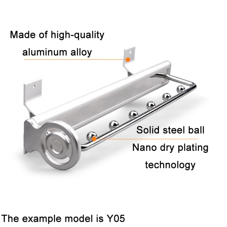 Wardrobe Hardware Push-Pull Hanging Rod Clothes Rail, Y02 Extendable 12 inches, Y02 Extendable 14 inches, Y02 Extendable 16 inches, Y01 Iron Head 10 inches, Y01 Iron Head 12 inches, Y01 Iron Head 14 inches, Y01 Iron Head 16 inches                      ...