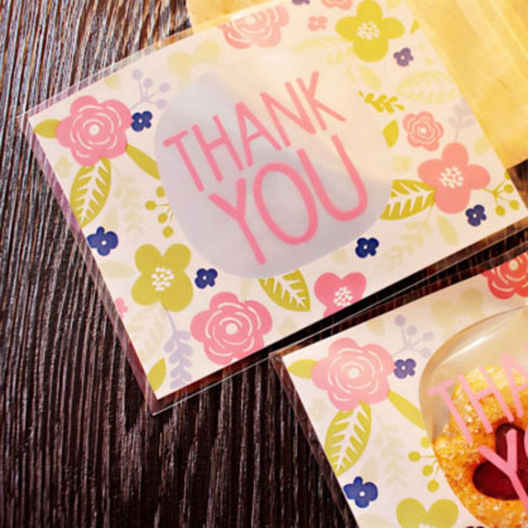 100pcs / Pack Baking Bags Candy Bags Biscuit Bags Small Pastry Bags Handmade Soap Self-adhesive Bags, Self-adhesive Bags