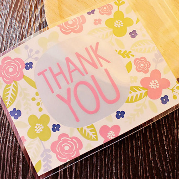 100pcs / Pack Baking Bags Candy Bags Biscuit Bags Small Pastry Bags Handmade Soap Self-adhesive Bags, Self-adhesive Bags