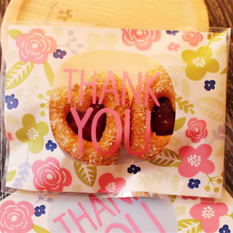 100pcs / Pack Baking Bags Candy Bags Biscuit Bags Small Pastry Bags Handmade Soap Self-adhesive Bags, Self-adhesive Bags