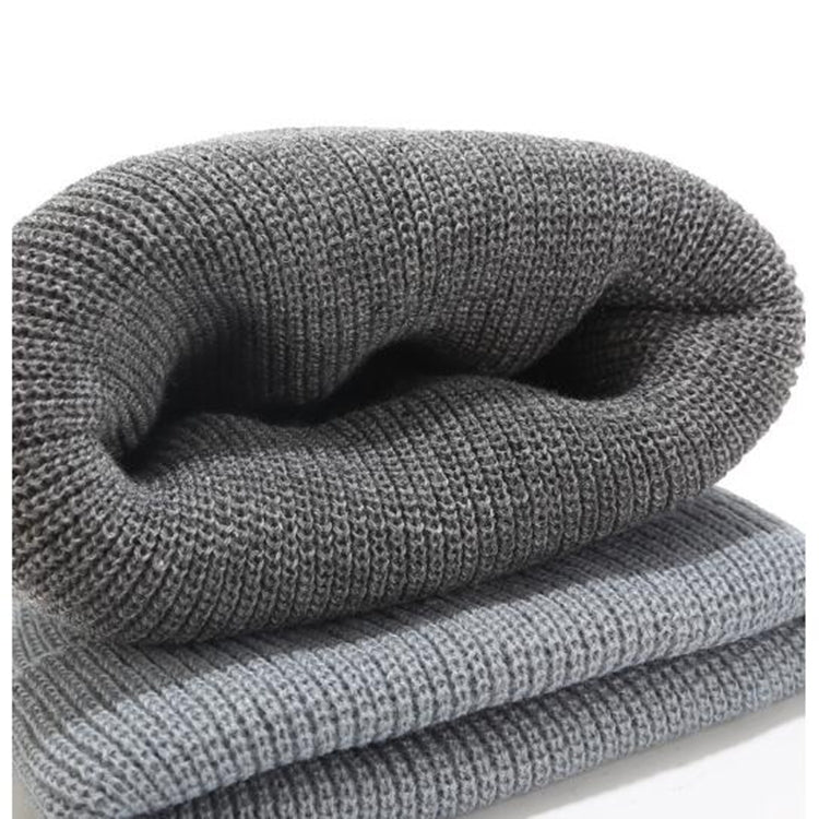 Solid Colors Short Winter Knit Skullcap for Men / Women, M（56-58cm）