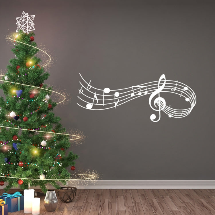 Music Sound Notes Wall Decal Bedroom Music Classroom Decor Removable Music Sticker, S 22cmx57cm, M 39cmx100cm, L 57.5cmx150cm