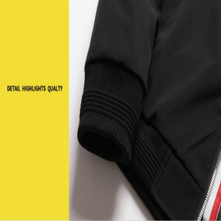 Men Zipper Jacket Male Casual Streetwear Hip Hop Slim Fit Pilot Coat Men Clothing, XXL, XXXXL, L