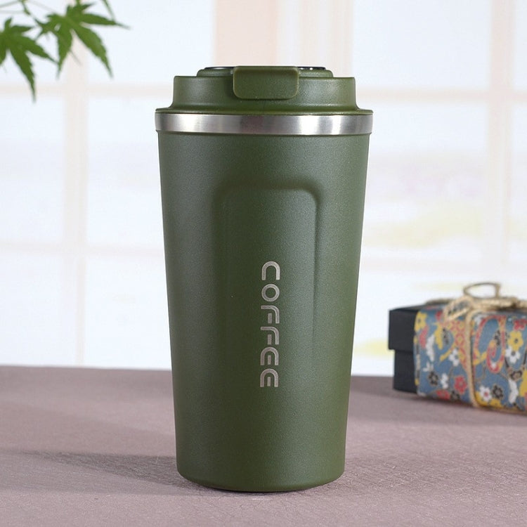 Smart Version Double Stainless steel 304 Coffee Mug Car Thermos Mug Travel Thermo Cup, 380ml White, 380ml Black, 380ml Green, 380ml Blue, 380ml Pink, 510ml White, 510ml Black, 510ml Green, 510ml Blue, 510ml Pink