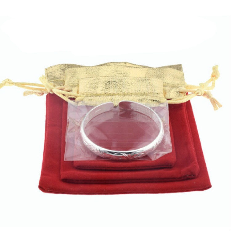 Velvet Bag Jewelry Storage Bag Christmas New Year Holiday Blessing Bag, 7x9cm, 10x12cm, 12x15cm