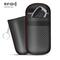 Antimagnetic RFID Car Key Mobile Phone Bag Shielding Set Radiation Cell Phone Pocket, 2 PCS 13 x 8.5cm