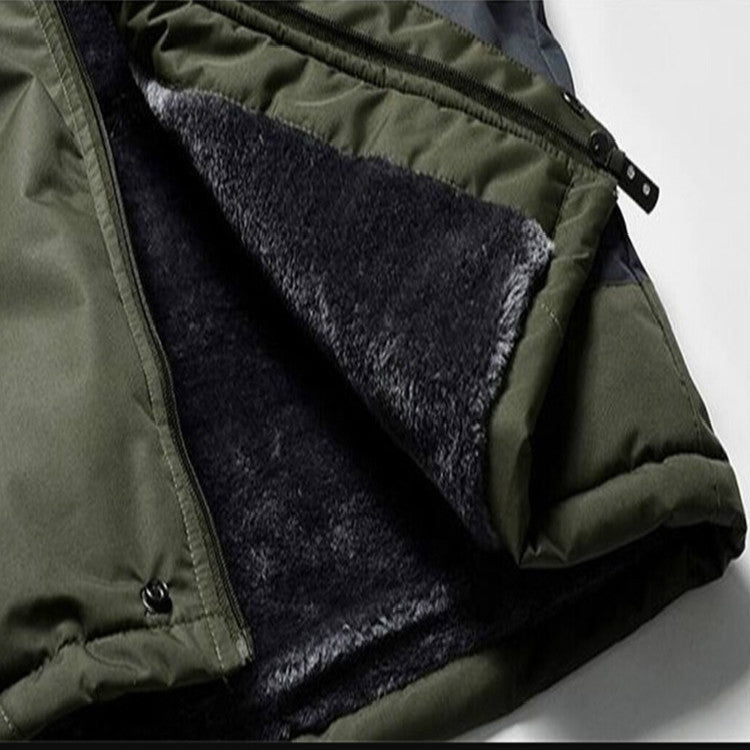 Winter Fleece Military Jackets Men Windproof Waterproof Outwear Parka Windbreaker Warm Coat, XL, XXL, XXXL, XXXXL, XXXXXL, XXXXXXL, XXXXXXXL, XXXXXXXXL, XXXXXXXXXL