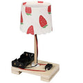 Creative DIY Small Table Lamp Technology Small Production Primary School Students Manual Materials Science Experiment, DIY Small Table Lamp