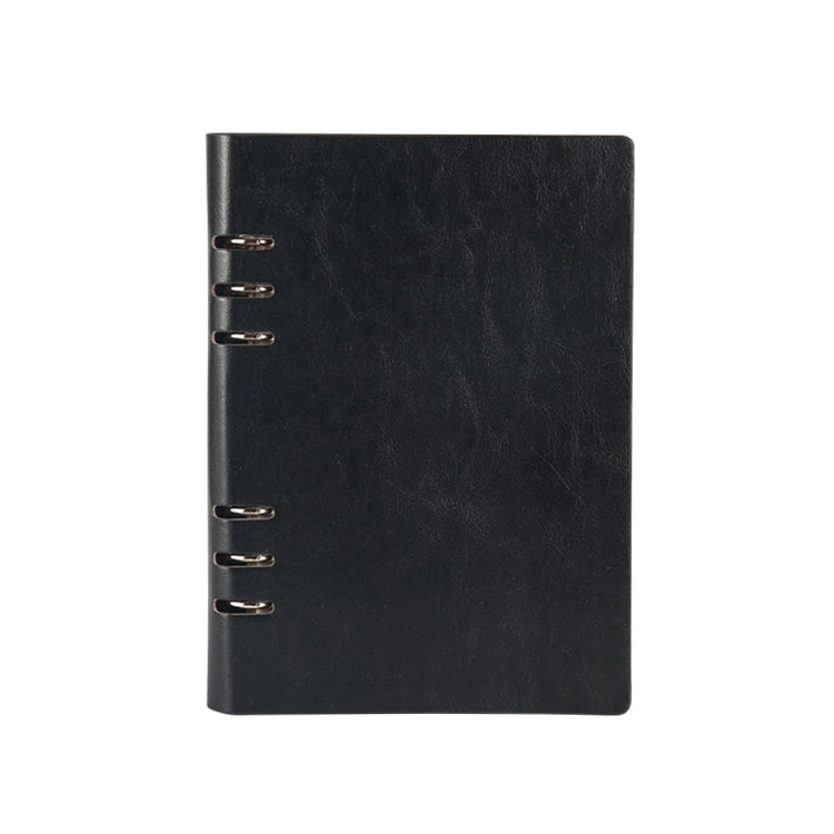 Business Notepad Loose Leaf Replaceable Inner Notebook Thickened Diary Book, A5 Black, A5 Pink, A5 Red, A5 Blue, A5 Orange, B5 Black, B5 Red, B5 Brown