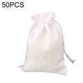 50 PCS Multi size Linen Jute Drawstring Gift Bags Sacks Wedding Birthday Party Favors Drawstring Gift Bags, 7x9cm, 9x12cm, 10x14cm