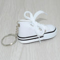 2 PCS Mini Simulation Canvas Shoes Sneaker Keychain Pendant