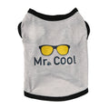 2 PCS Pet Cothing Dog Cat Spring and Summer Thin Cute Vest, XS, S, M, L, XL