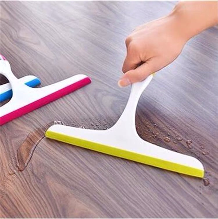 Glass Window Wiper  Bathroom Glass Wiper Window Glass Cleaner Household Cleaning, Blue, Rose Red, Green